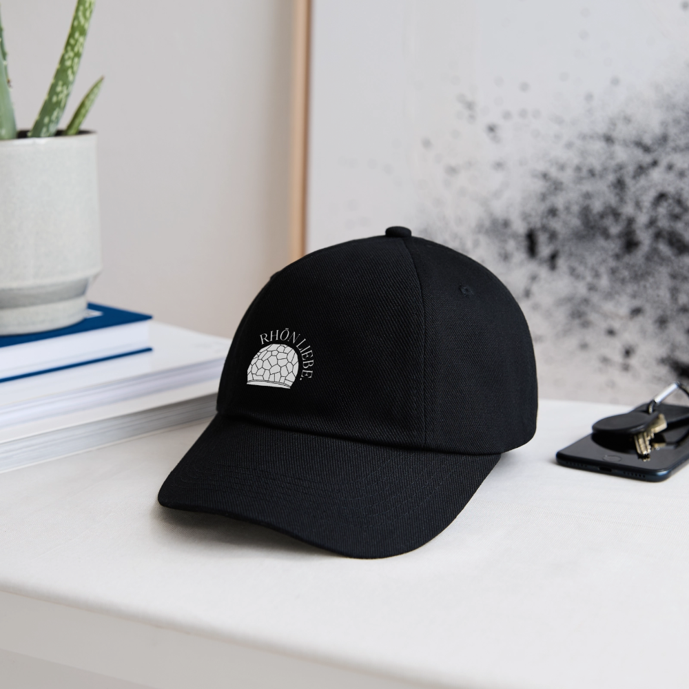 Baseballkappe | Rhönliebe (schwarz) - black/black