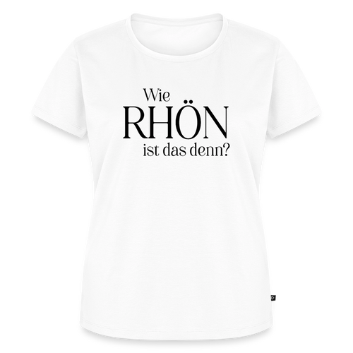 Damen-Shirt | Wie RHÖN ist das denn? - white