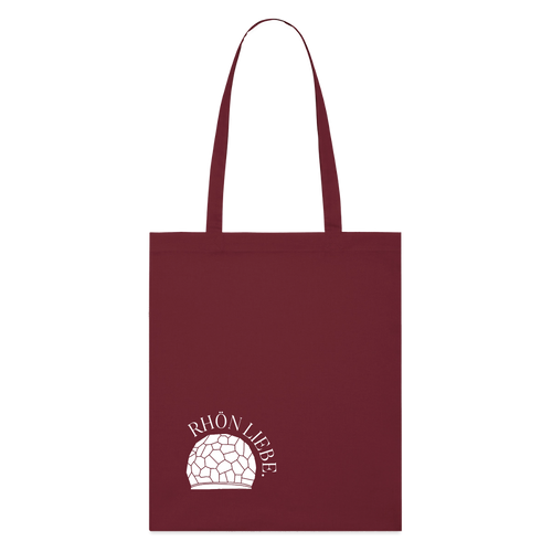 Bio-Tasche | Rhönliebe (rot) - burgundy