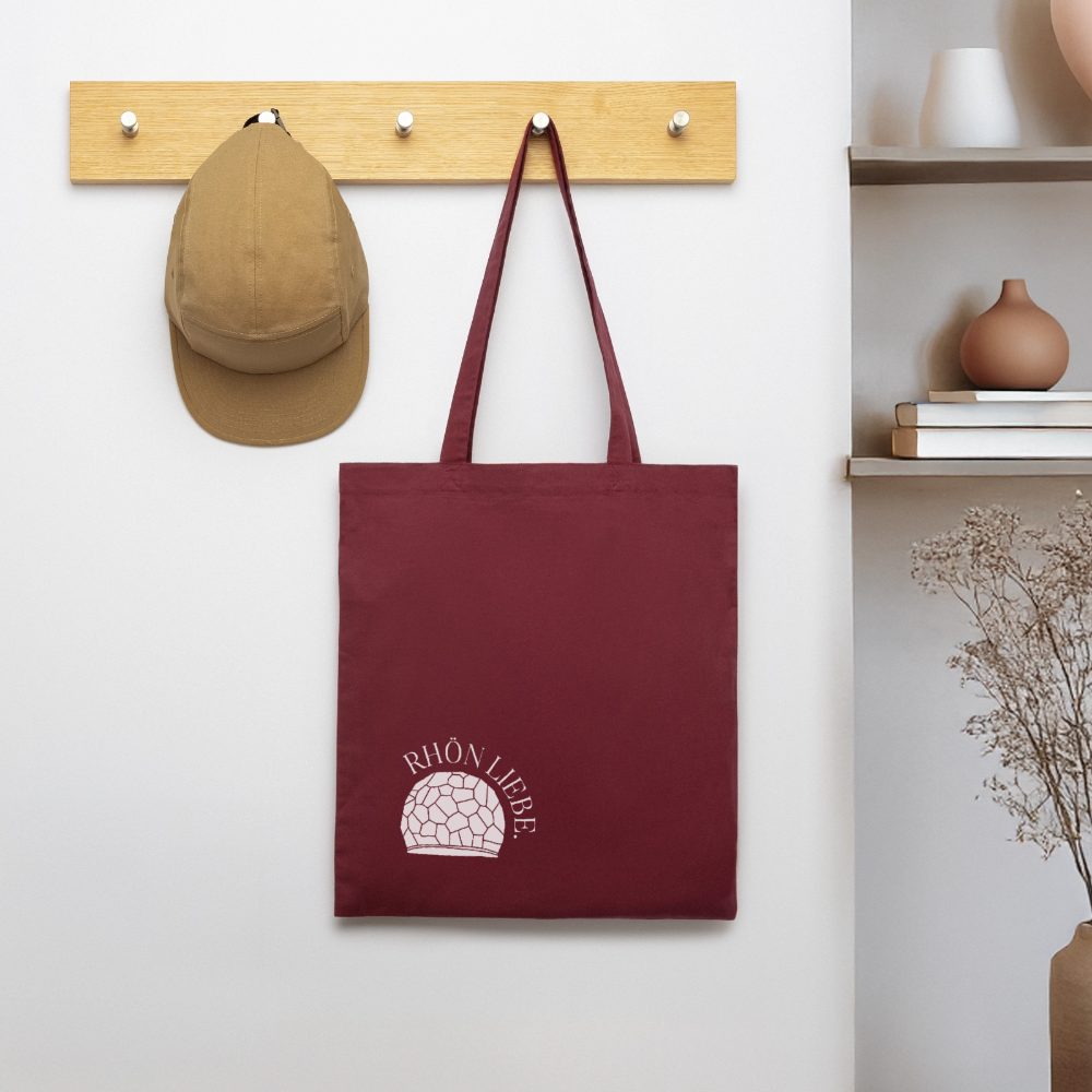 Bio-Tasche | Rhönliebe (rot) - burgundy