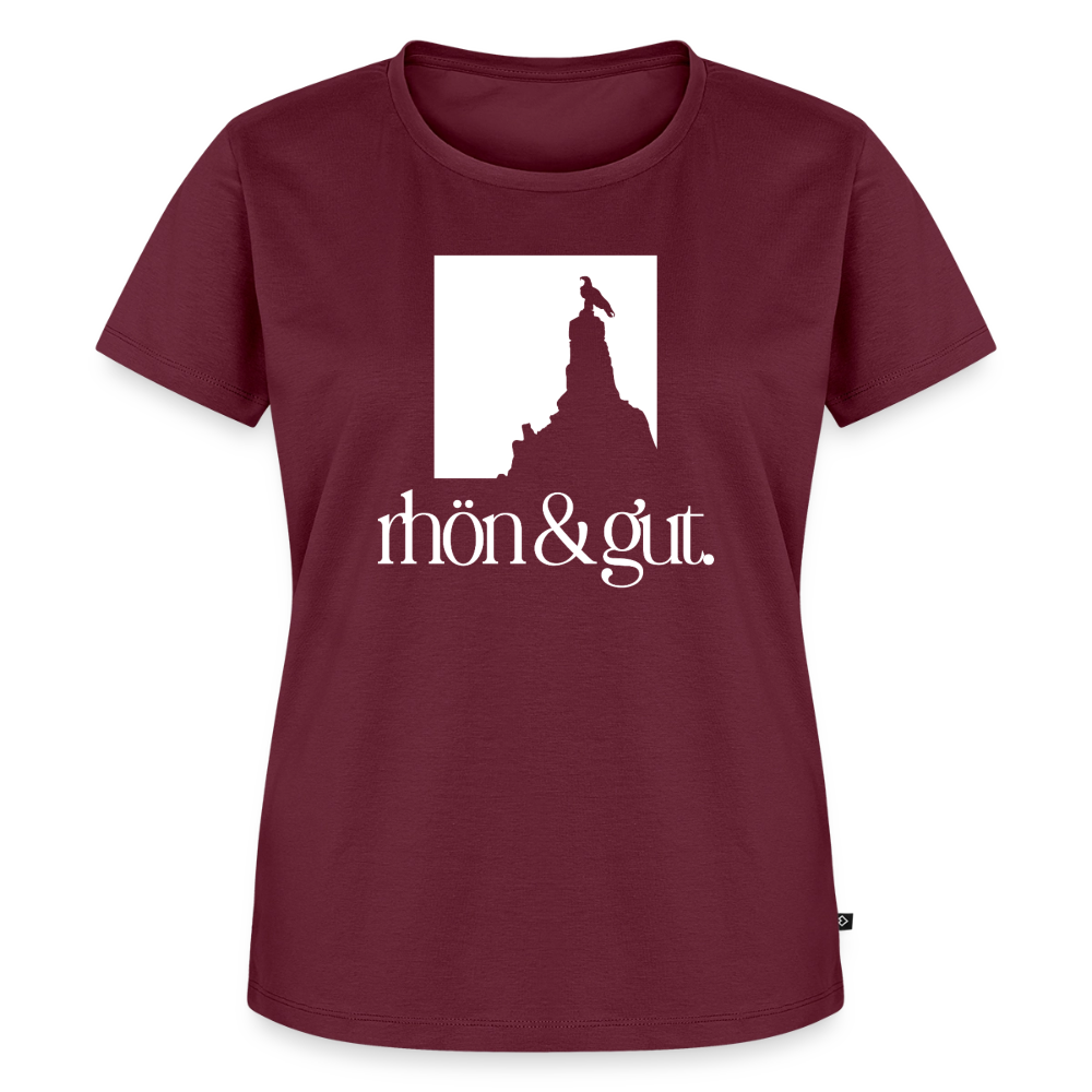 Damen-Shirt | Fliegerdenkmal - burgundy