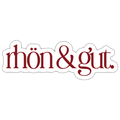 Sticker | rhön & gut. (rot) - white matte