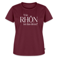 Damen-Shirt | Wie RHÖN ist das denn? - burgundy