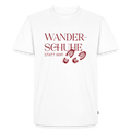 Herren-Shirt | Wanderschuhe statt WiFi - white
