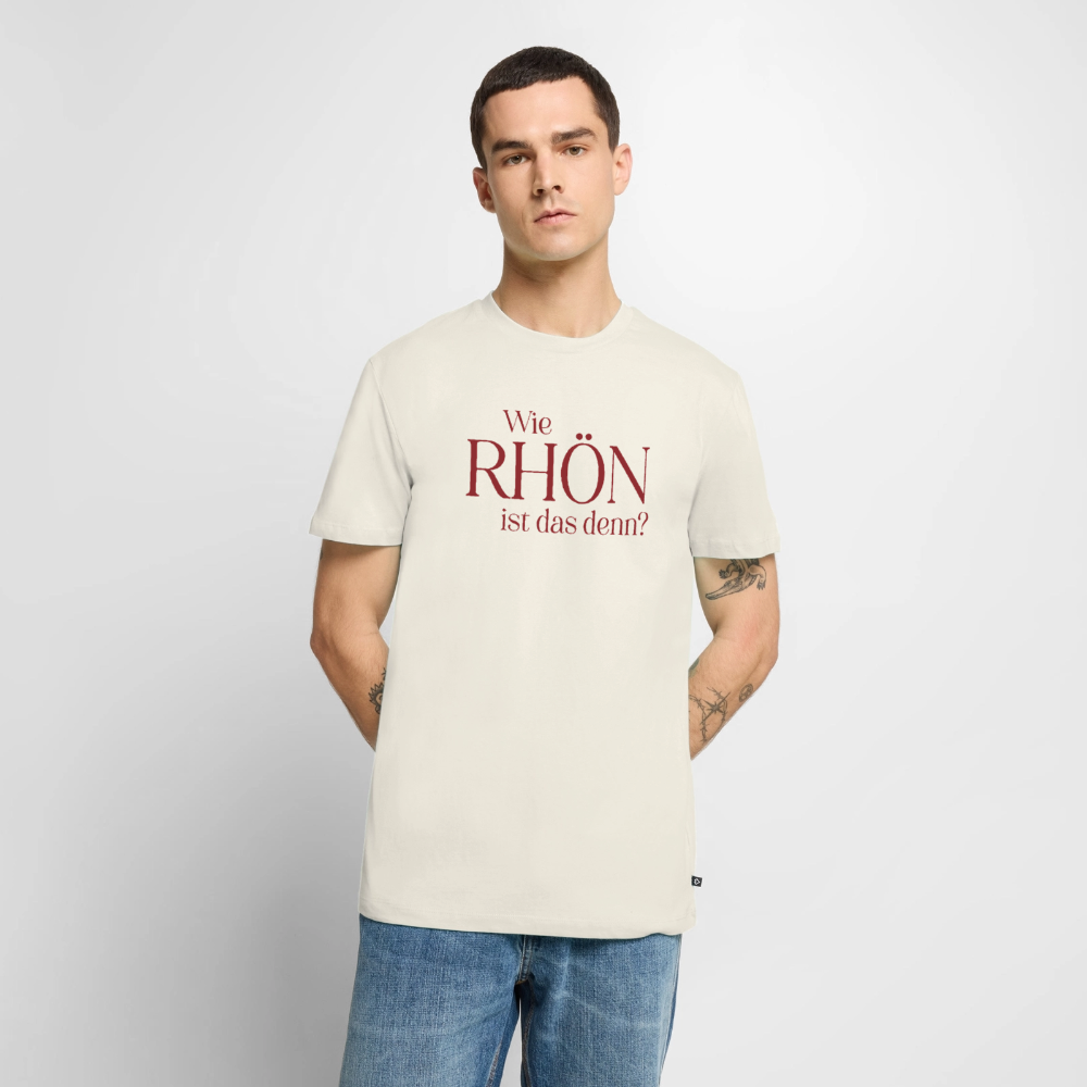 Herren-Shirt | Wie RHÖN ist das denn? - off white