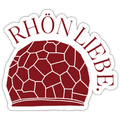 Sticker | Rhönliebe (rot) - white matte