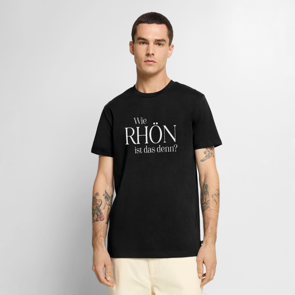 Herren-Shirt | Wie RHÖN ist das denn? - black