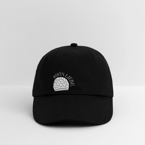 Baseballkappe | Rhönliebe (schwarz) - black/black