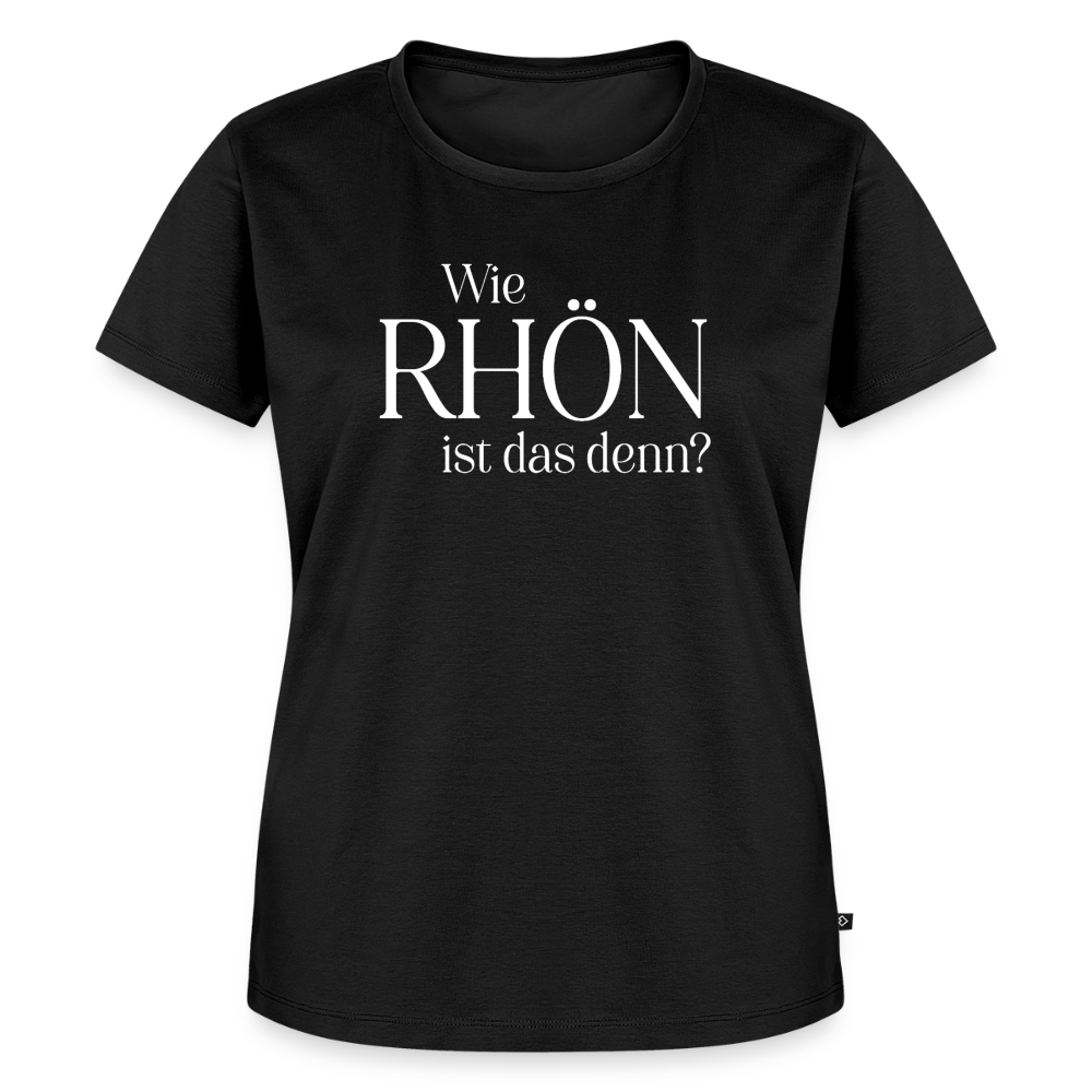 Damen-Shirt | Wie RHÖN ist das denn? - black