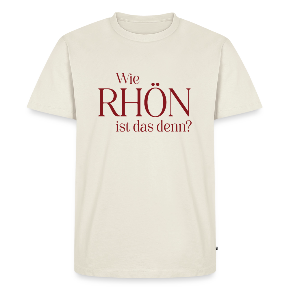 Herren-Shirt | Wie RHÖN ist das denn? - off white