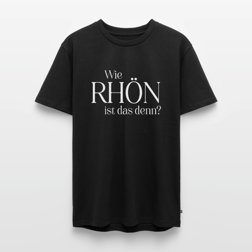 Herren-Shirt | Wie RHÖN ist das denn? - black