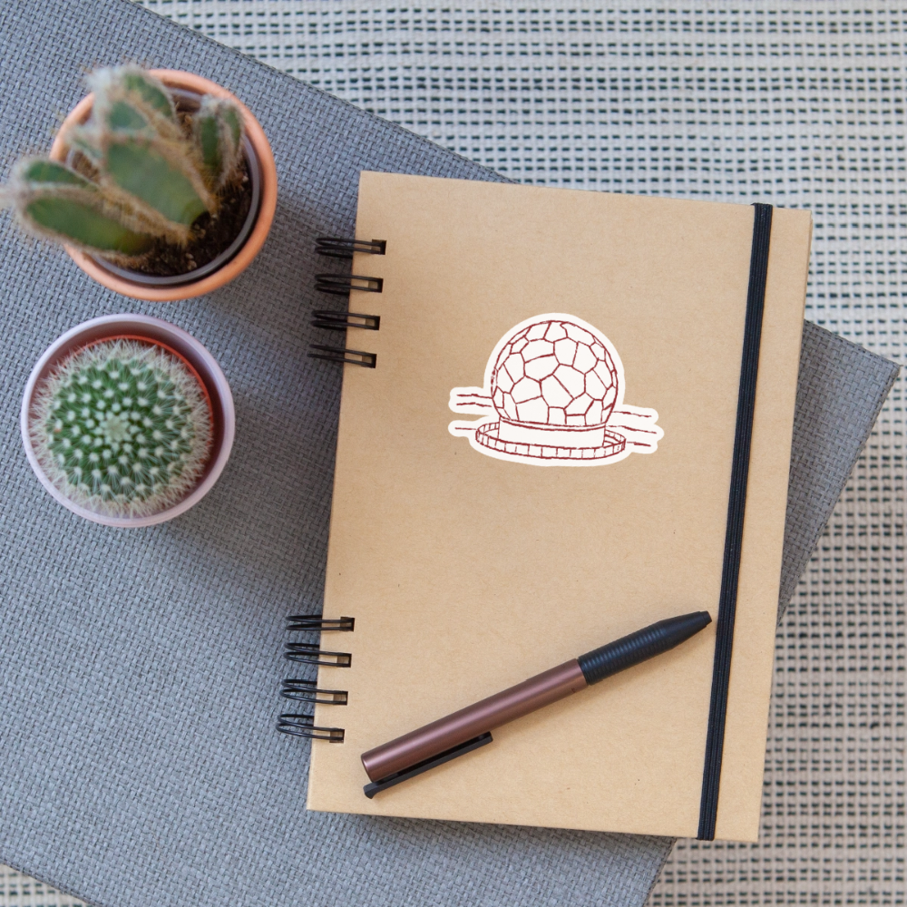 Sticker | Radom (rot) - white matte