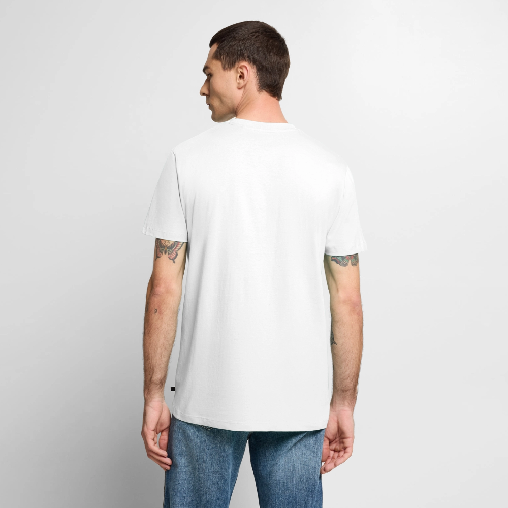 Herren-Shirt | Wanderschuhe statt WiFi - white