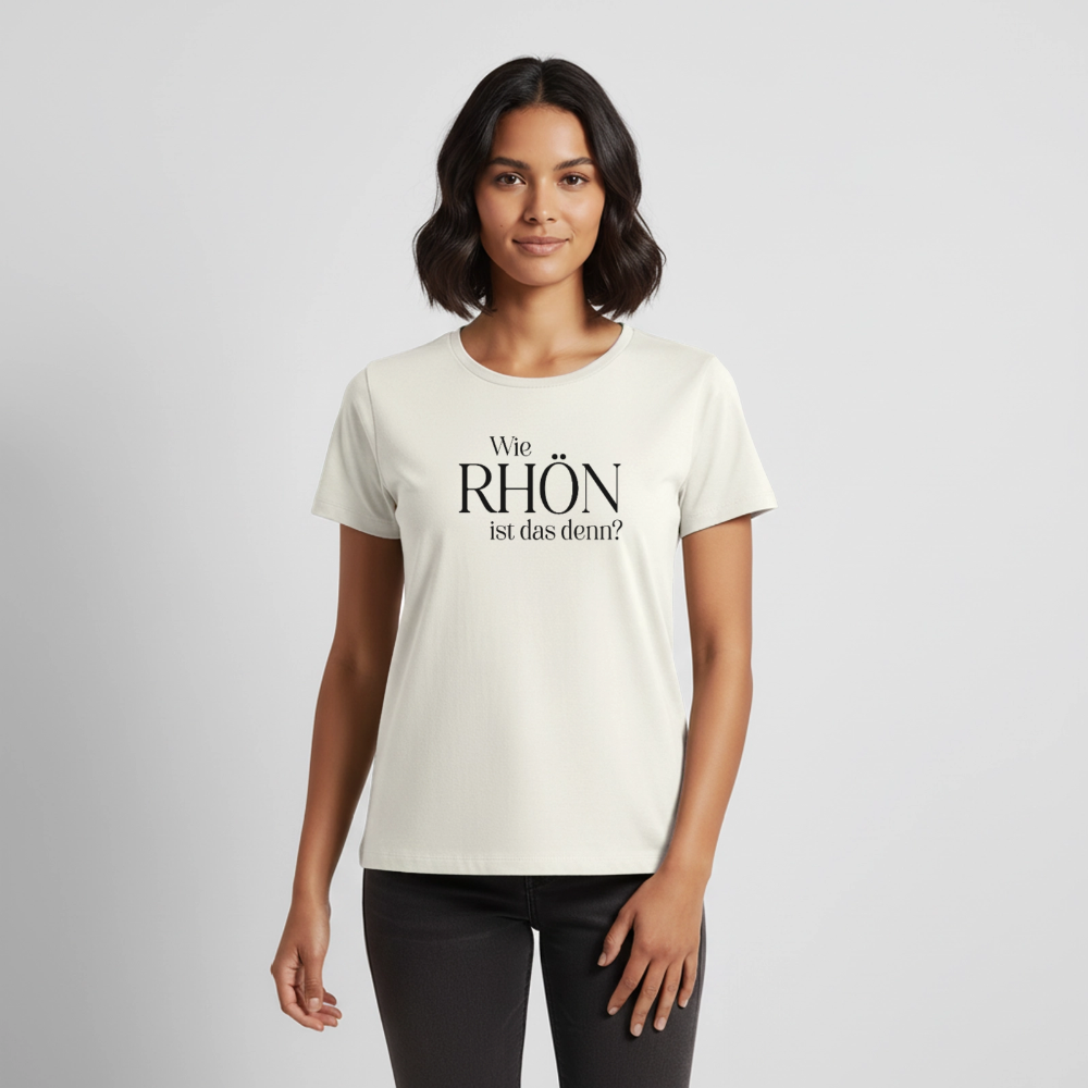Damen-Shirt | Wie RHÖN ist das denn? - off white